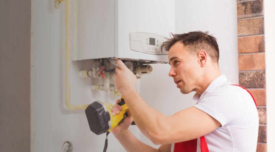 Local tankless water heater installation in Peru, IN